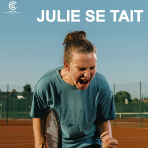 Affiche du film, une joueuse de de tennis