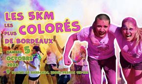 les 5 km les plus colorés de Bordeaux