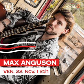 Max Anguson et sa guitare