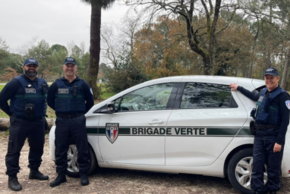 Depuis début décembre, la brigade verte intervient dans Pessac.