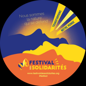 affiche du festival des solidarités