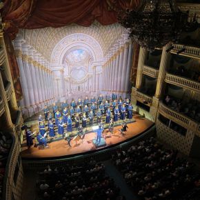 Opéra de Bordeaux vu des gradins